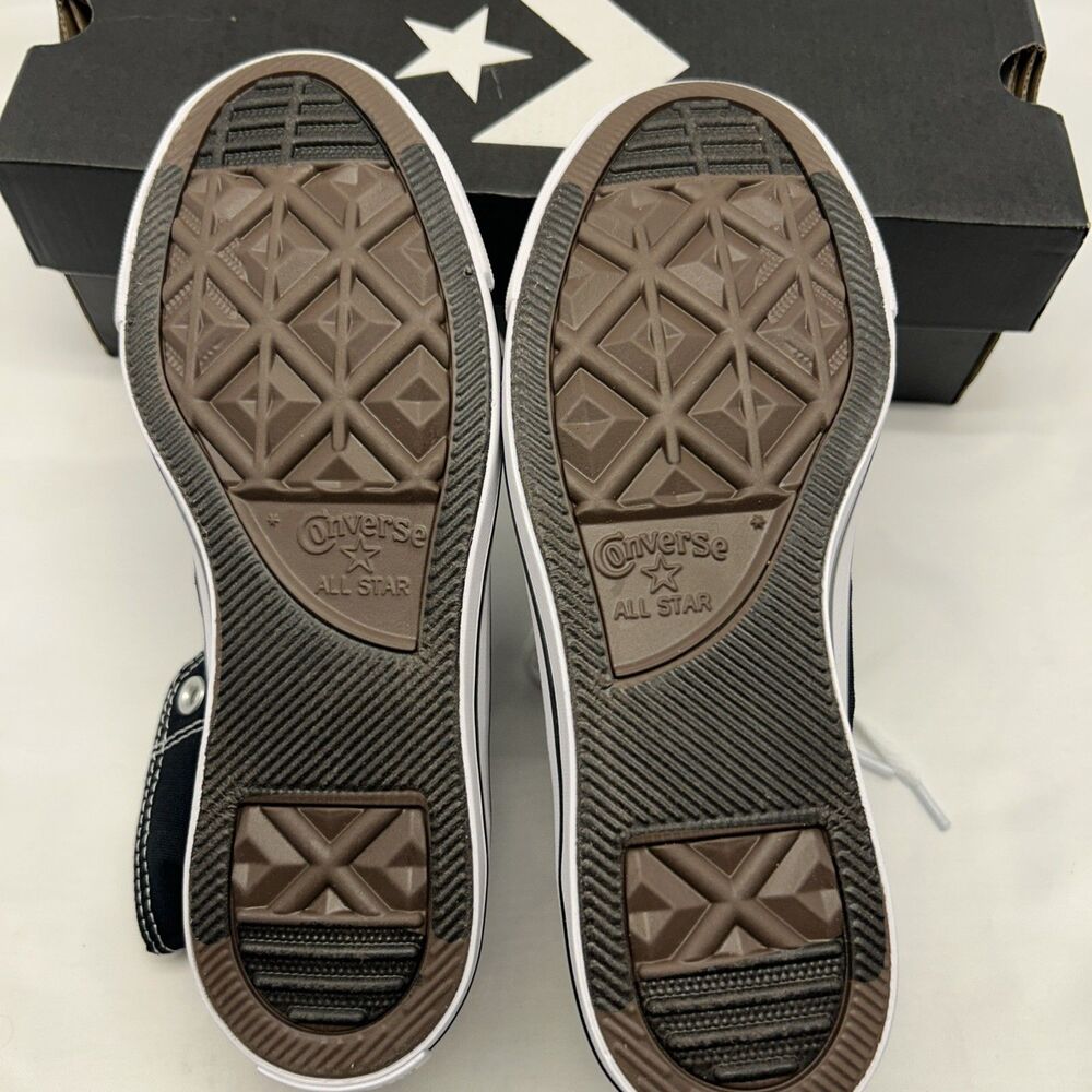 Converse High Tops Chuck Taylor Black/White Men/Boys Size 4.5 Women 6.5 NEW - Picture 4 of 9